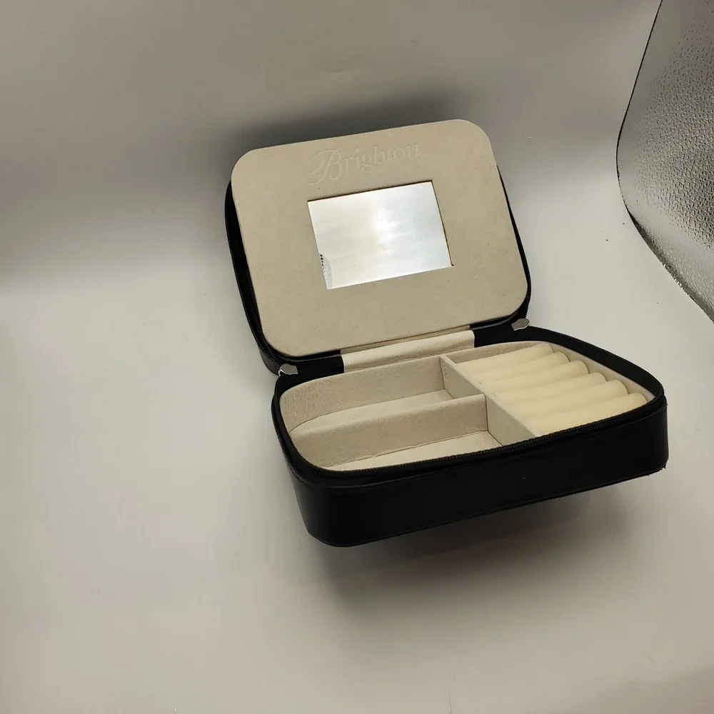 Brighton Christmas Dear Santa I Have Been Good(ish) Jewelry Box‎ Travel Case EUC